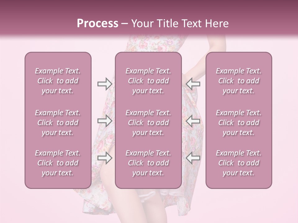 Radio Gorgeous Brunette PowerPoint Template