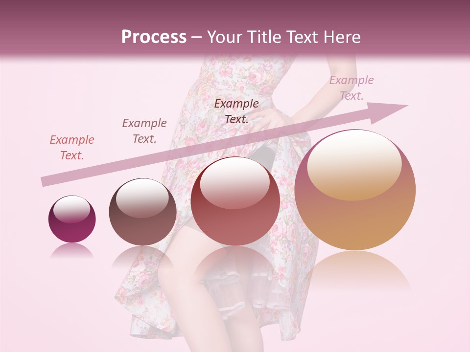 Radio Gorgeous Brunette PowerPoint Template