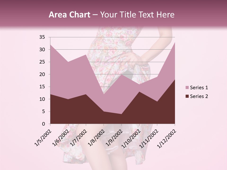 Radio Gorgeous Brunette PowerPoint Template