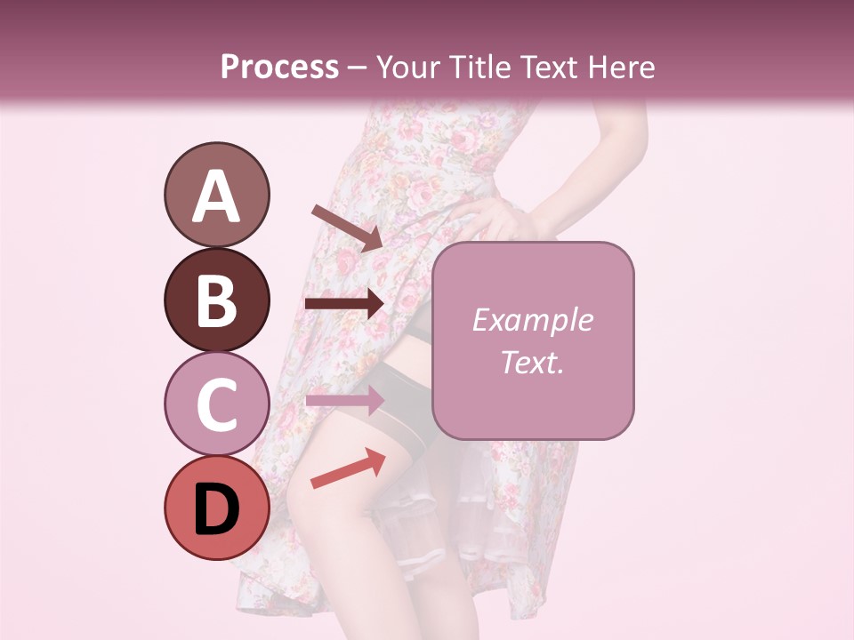 Radio Gorgeous Brunette PowerPoint Template