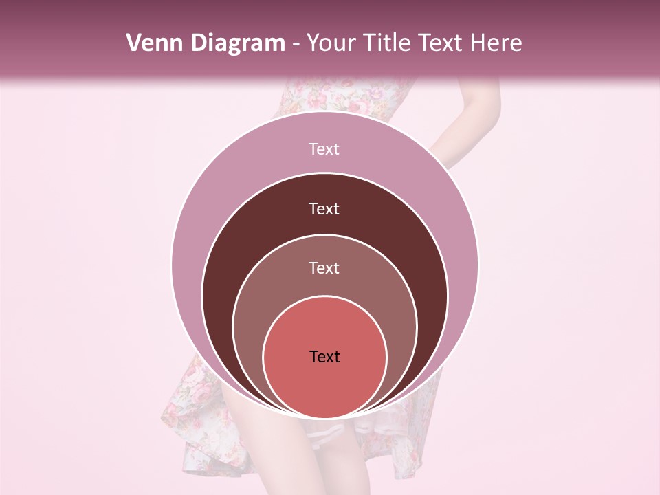 Radio Gorgeous Brunette PowerPoint Template