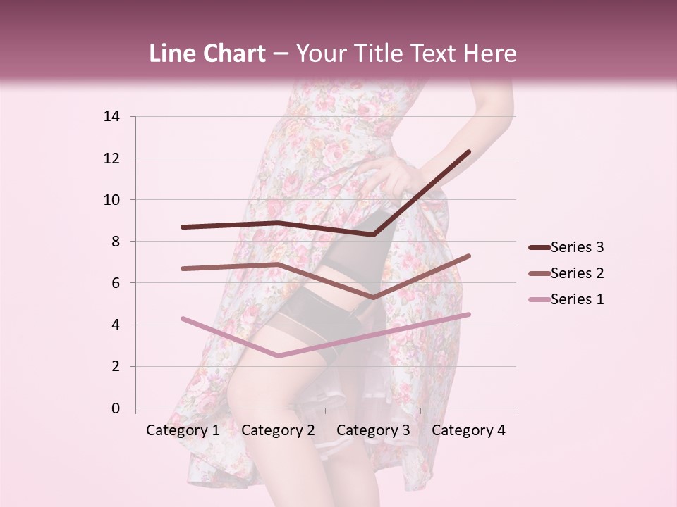 Radio Gorgeous Brunette PowerPoint Template