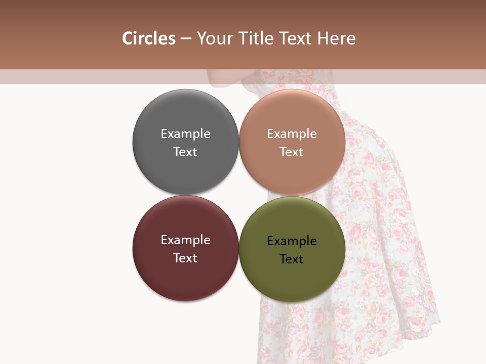 Beauty Burlesque Blonde PowerPoint Template