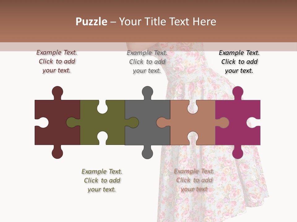 Beauty Burlesque Blonde PowerPoint Template