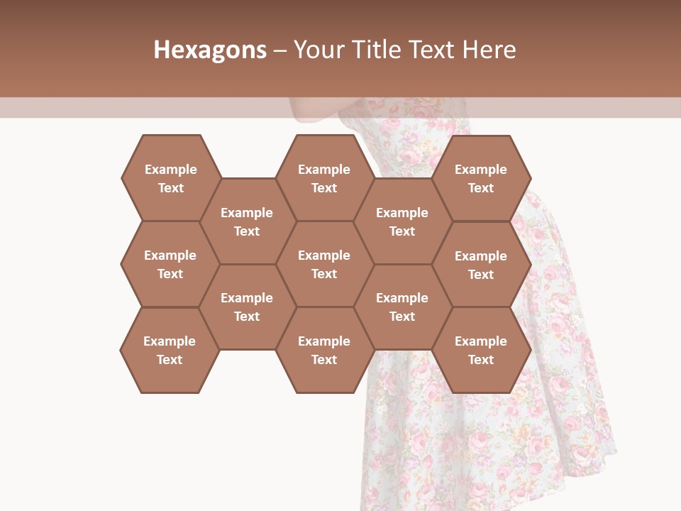 Beauty Burlesque Blonde PowerPoint Template