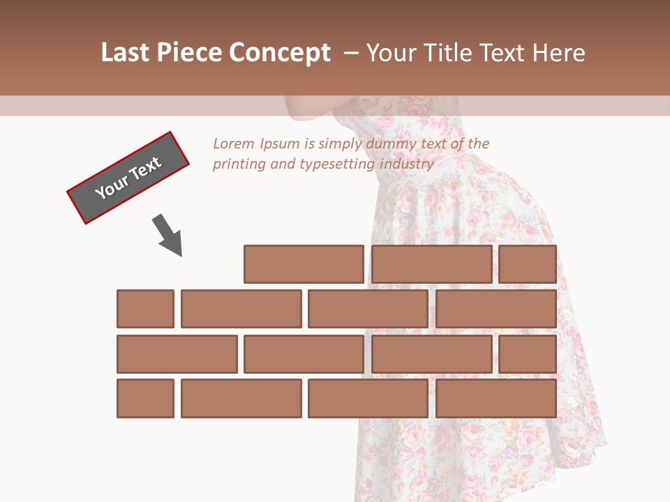 Beauty Burlesque Blonde PowerPoint Template