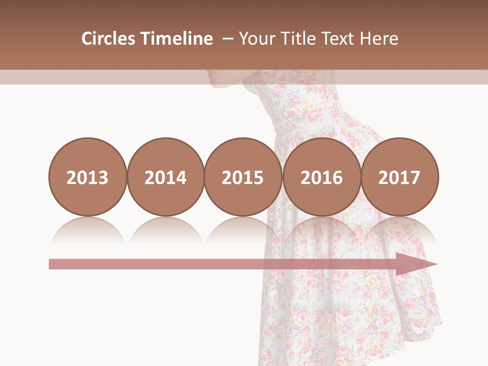 Beauty Burlesque Blonde PowerPoint Template