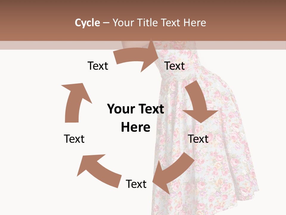 Beauty Burlesque Blonde PowerPoint Template