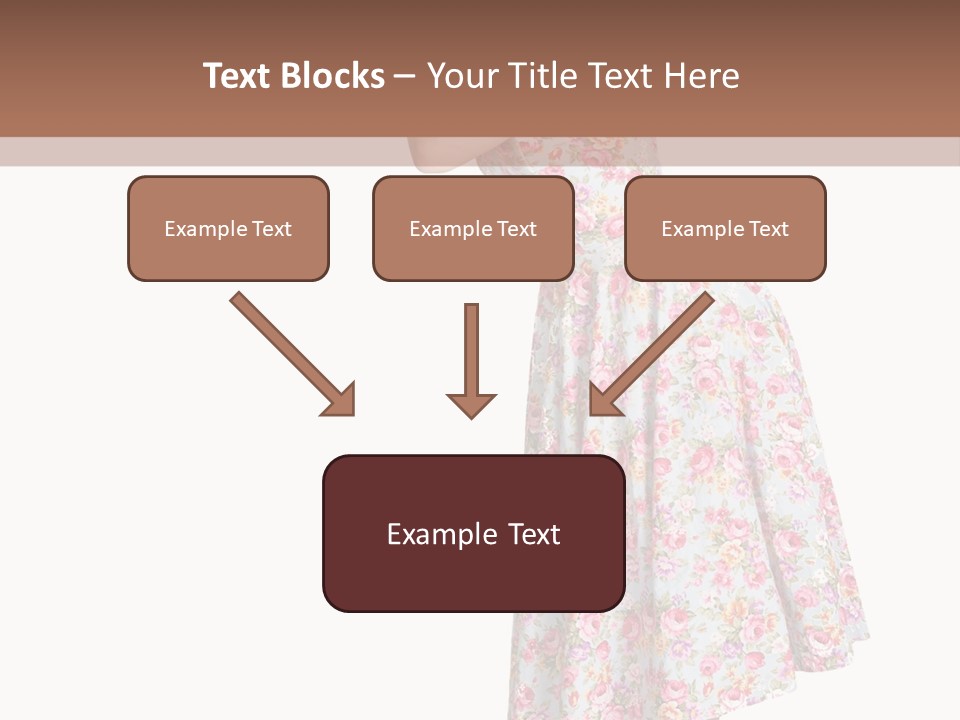 Beauty Burlesque Blonde PowerPoint Template