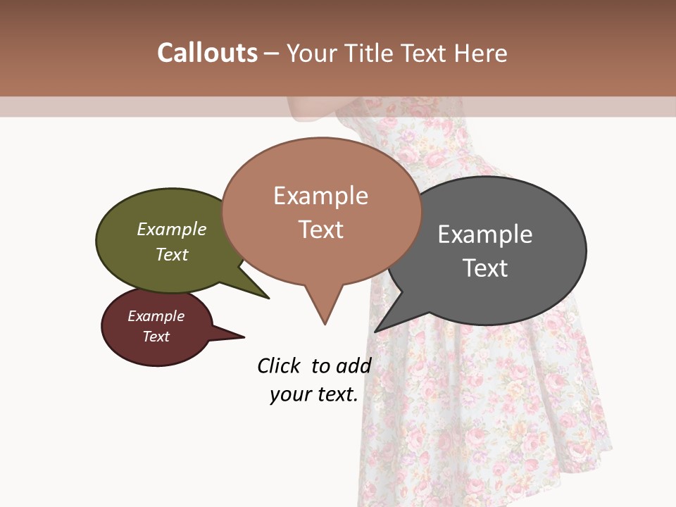 Beauty Burlesque Blonde PowerPoint Template