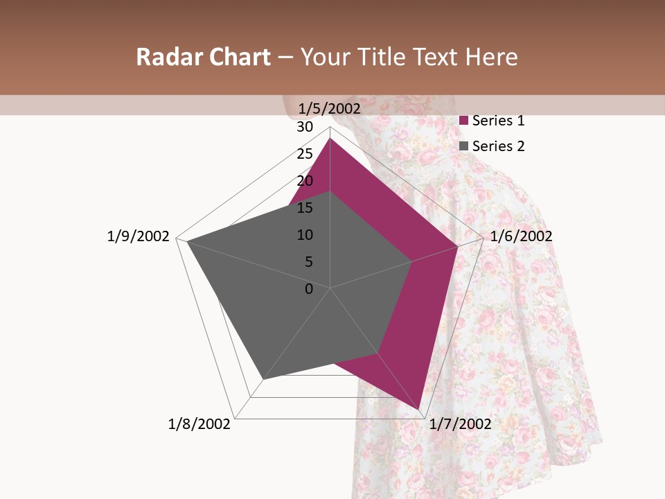 Beauty Burlesque Blonde PowerPoint Template