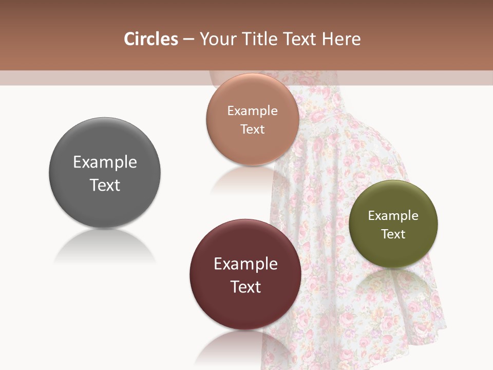 Beauty Burlesque Blonde PowerPoint Template