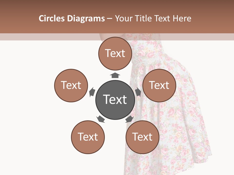 Beauty Burlesque Blonde PowerPoint Template