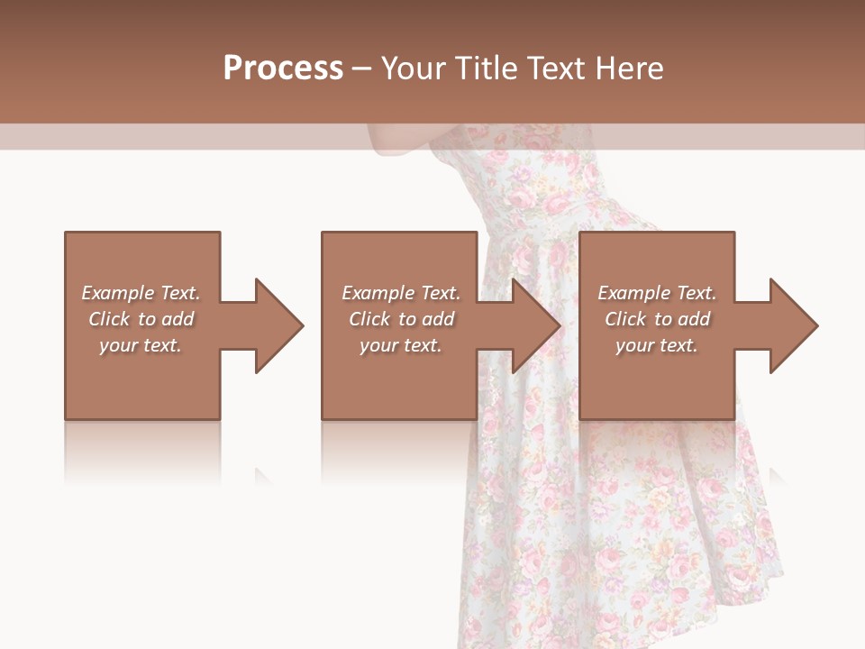 Beauty Burlesque Blonde PowerPoint Template