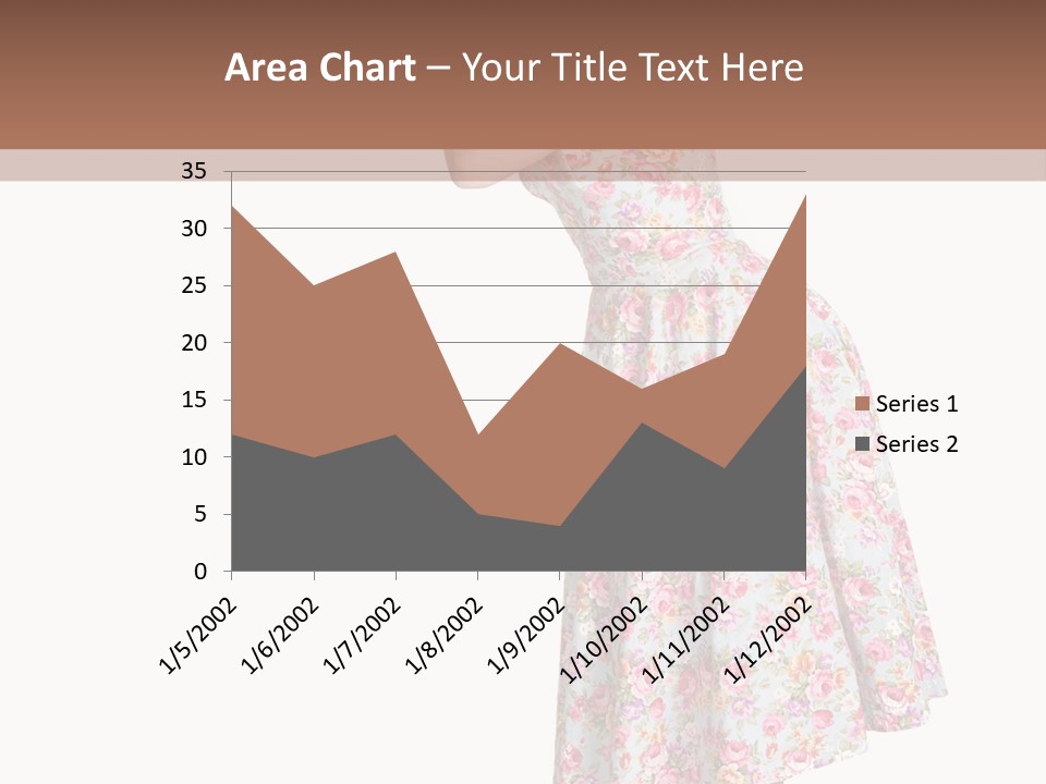 Beauty Burlesque Blonde PowerPoint Template