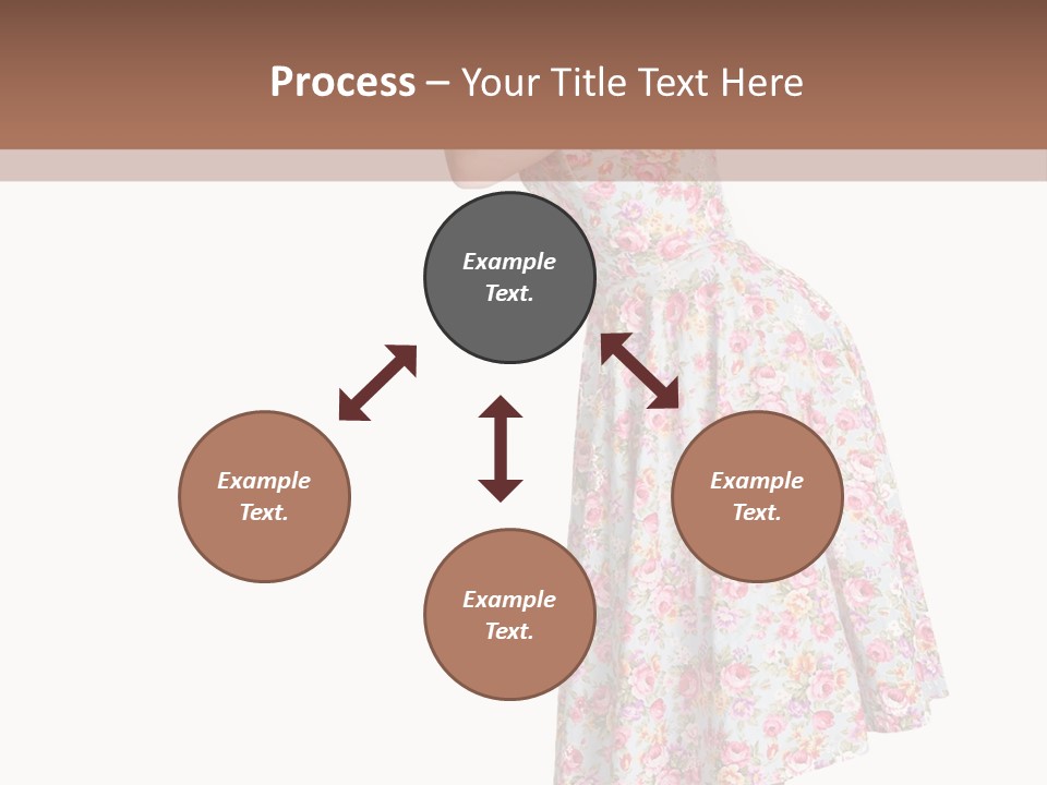 Beauty Burlesque Blonde PowerPoint Template