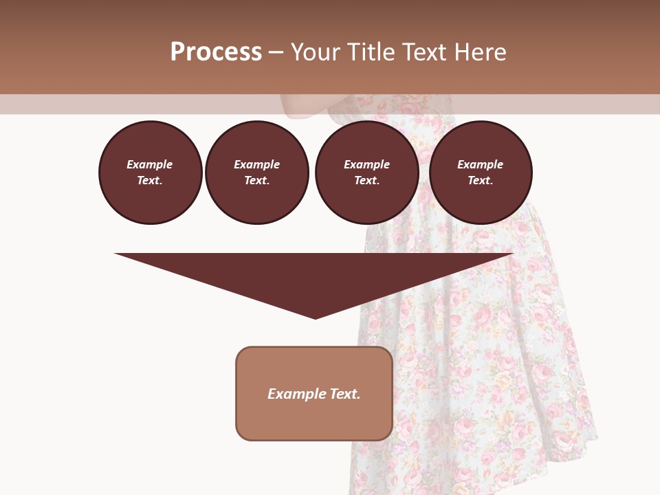 Beauty Burlesque Blonde PowerPoint Template