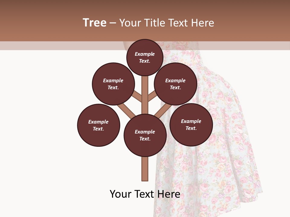 Beauty Burlesque Blonde PowerPoint Template