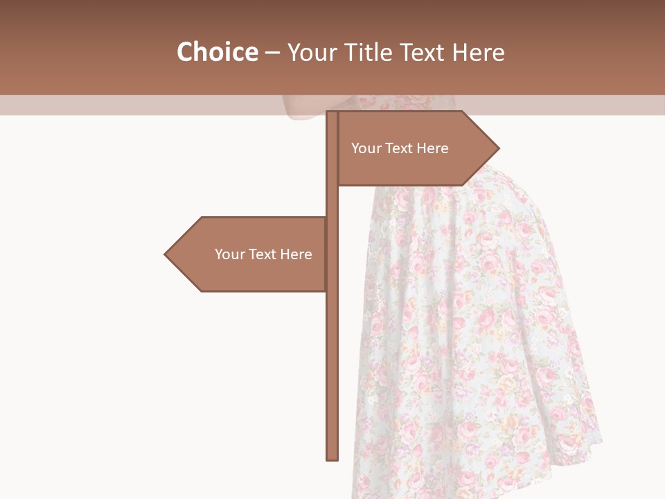 Beauty Burlesque Blonde PowerPoint Template