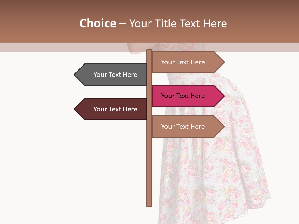 Beauty Burlesque Blonde PowerPoint Template