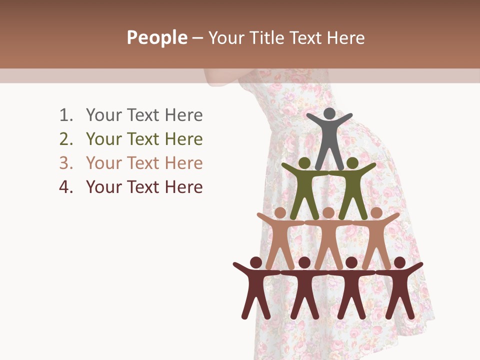 Beauty Burlesque Blonde PowerPoint Template