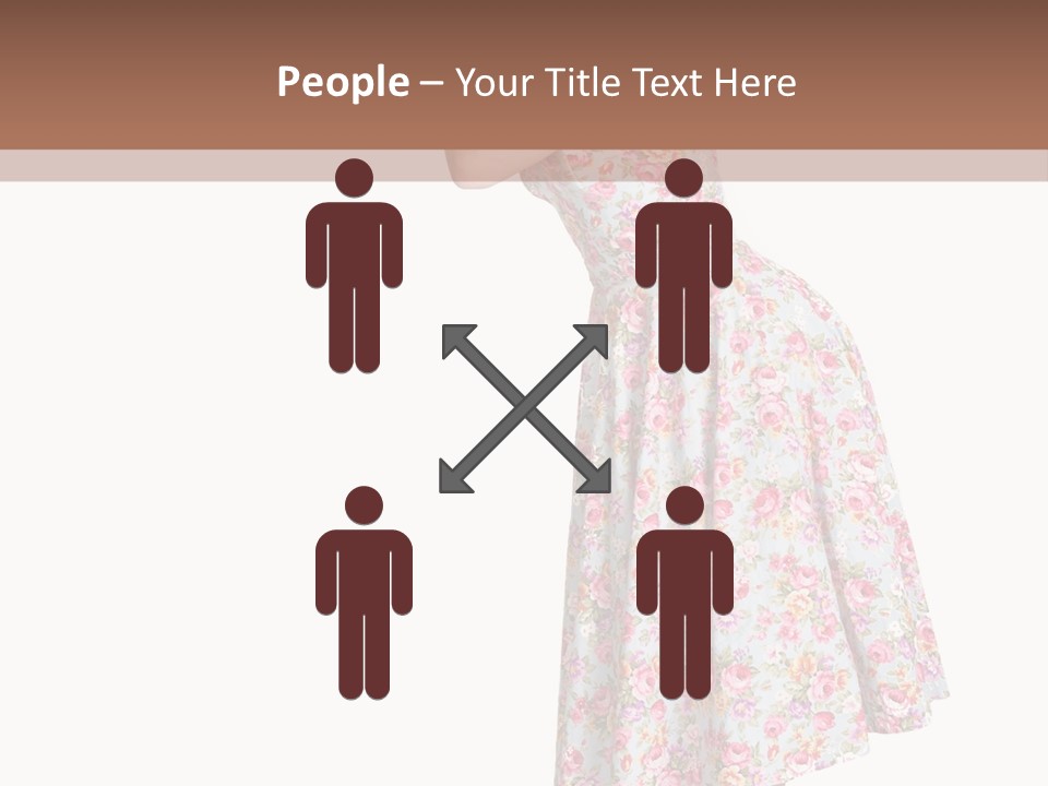 Beauty Burlesque Blonde PowerPoint Template