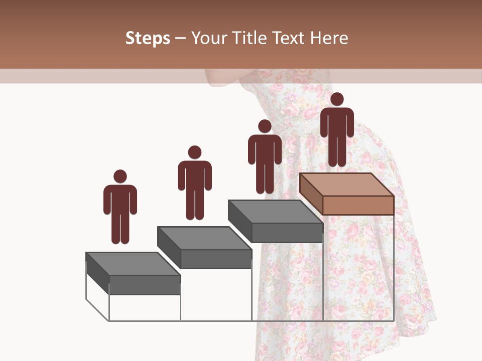 Beauty Burlesque Blonde PowerPoint Template