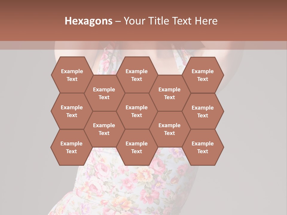 Pouting Attitude Posing PowerPoint Template