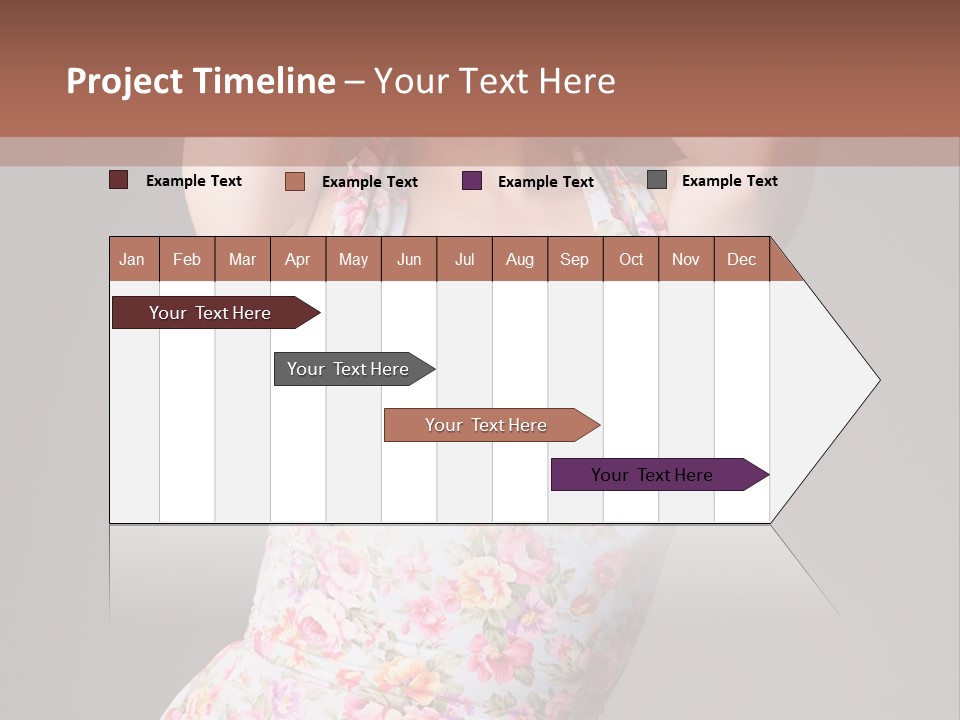 Pouting Attitude Posing PowerPoint Template