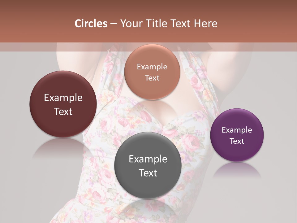 Pouting Attitude Posing PowerPoint Template