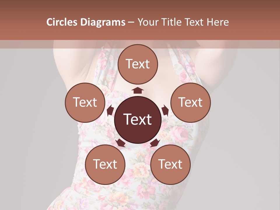 Pouting Attitude Posing PowerPoint Template