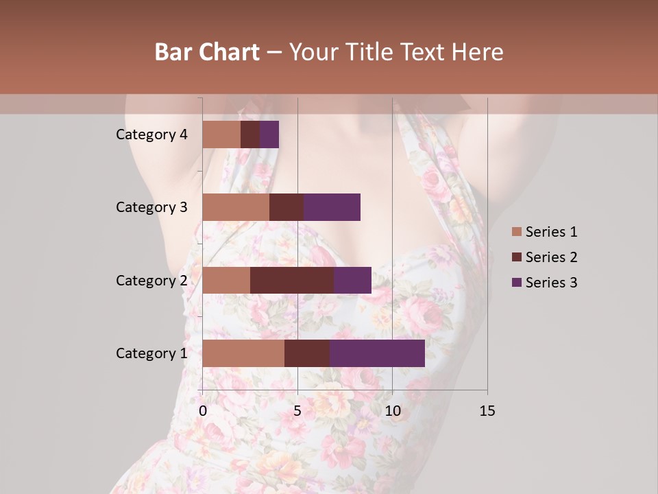 Pouting Attitude Posing PowerPoint Template