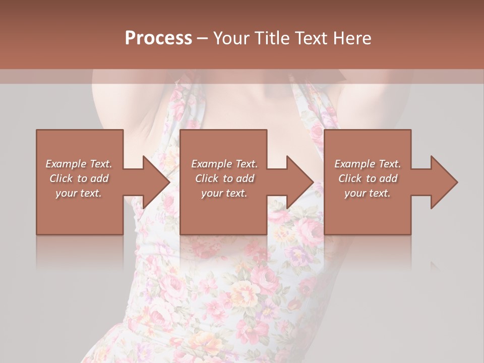 Pouting Attitude Posing PowerPoint Template