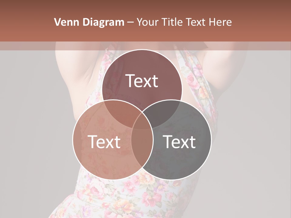 Pouting Attitude Posing PowerPoint Template