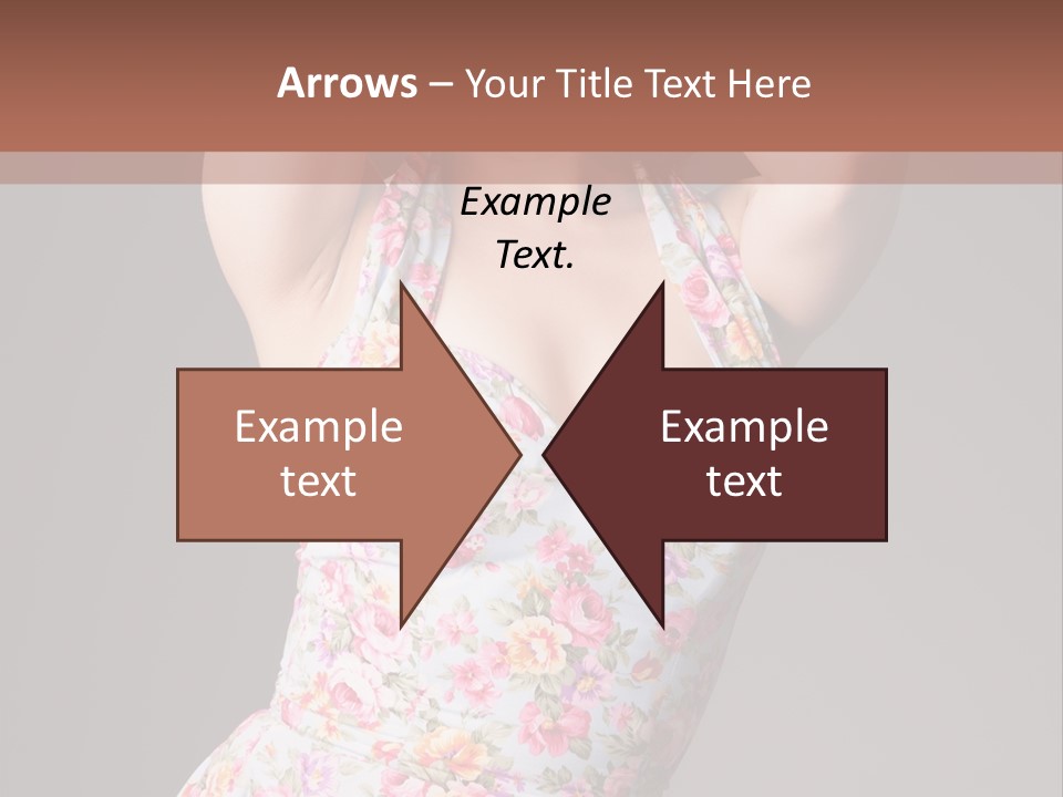 Pouting Attitude Posing PowerPoint Template