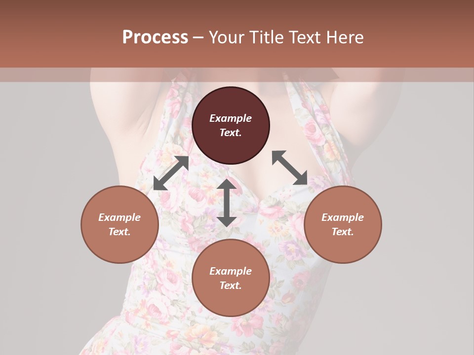 Pouting Attitude Posing PowerPoint Template