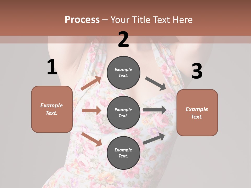 Pouting Attitude Posing PowerPoint Template