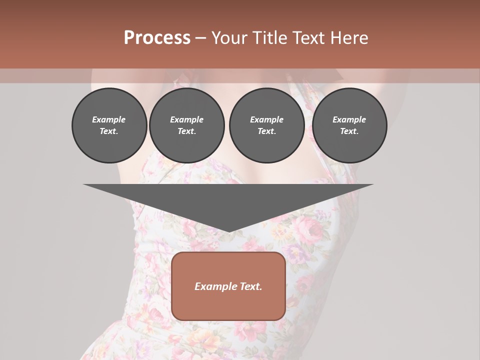 Pouting Attitude Posing PowerPoint Template