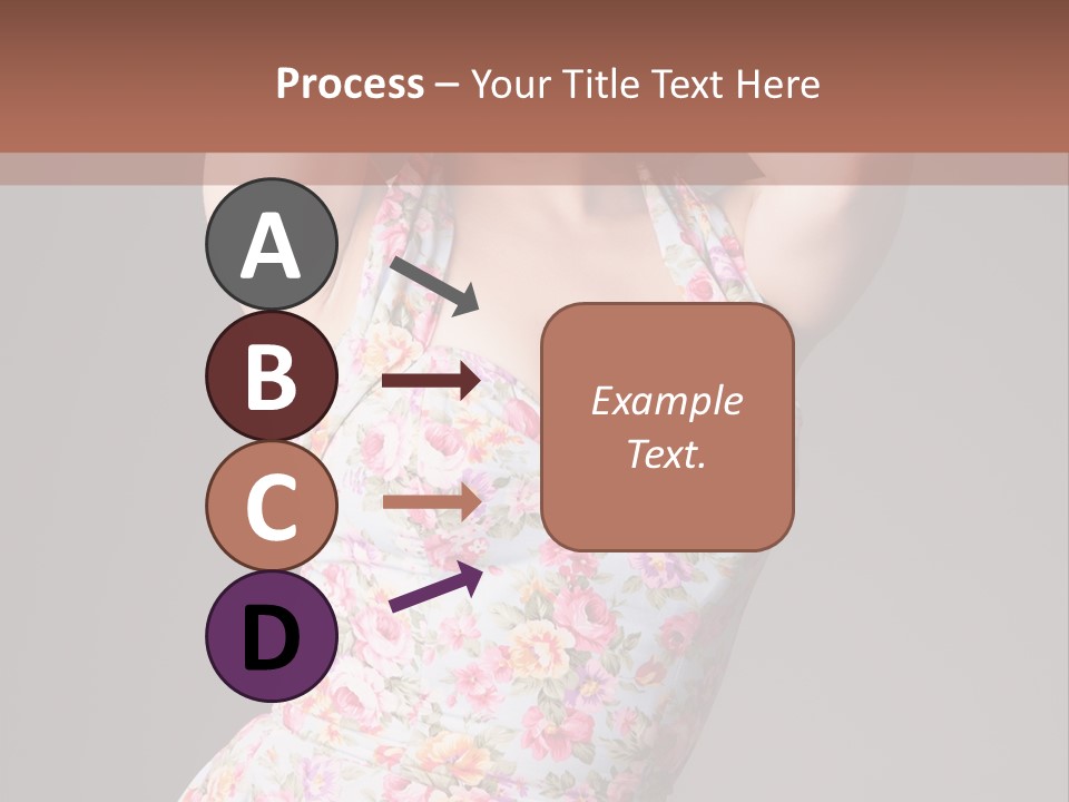 Pouting Attitude Posing PowerPoint Template