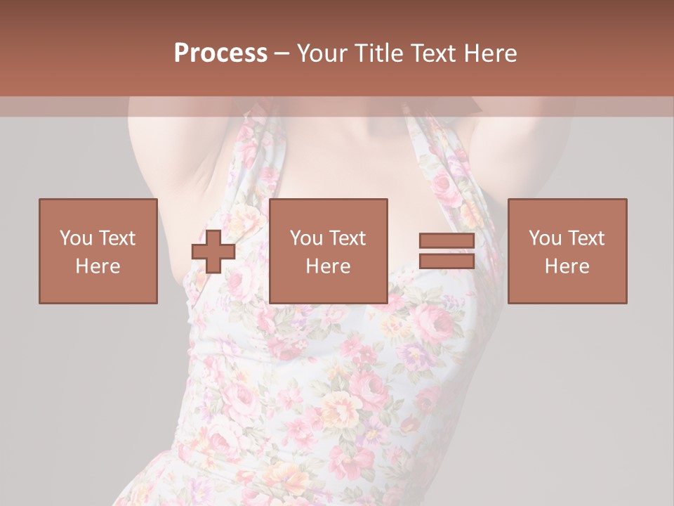 Pouting Attitude Posing PowerPoint Template