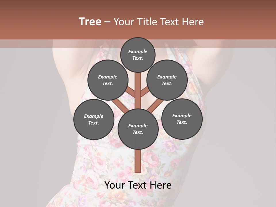 Pouting Attitude Posing PowerPoint Template