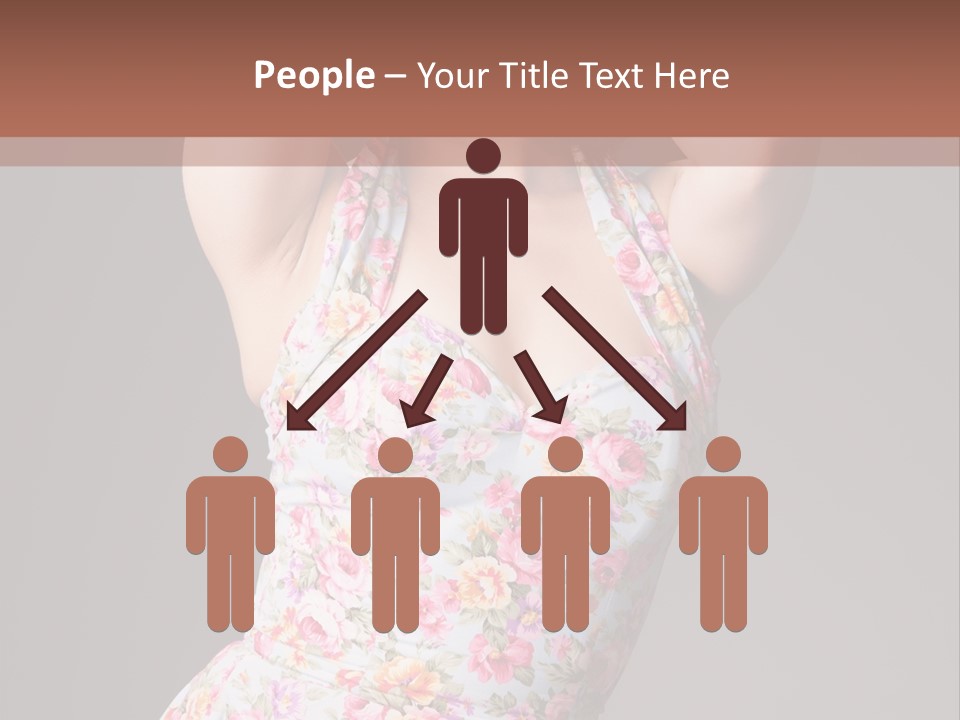 Pouting Attitude Posing PowerPoint Template