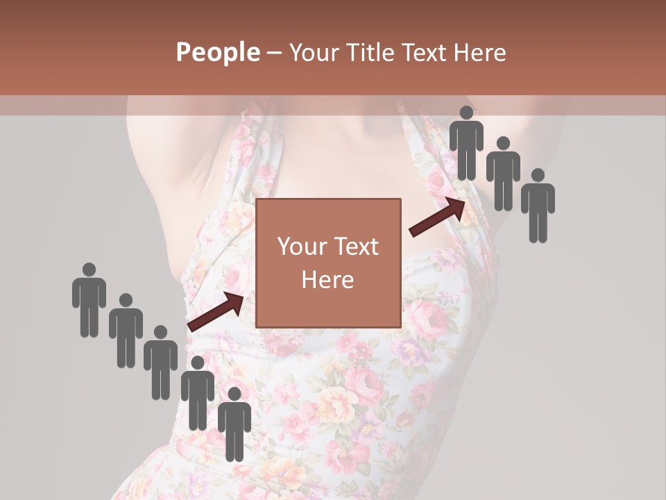 Pouting Attitude Posing PowerPoint Template