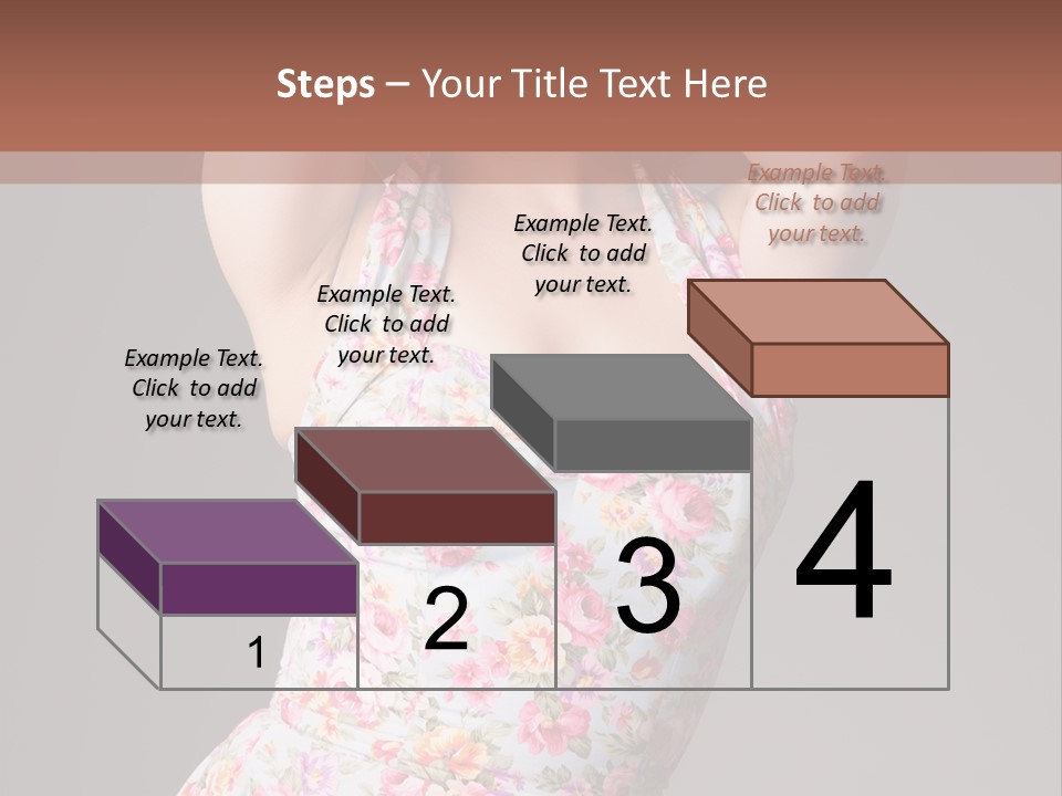 Pouting Attitude Posing PowerPoint Template