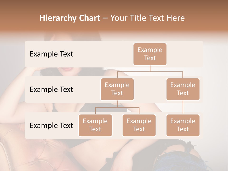 Stockings Pouting Suspenders PowerPoint Template