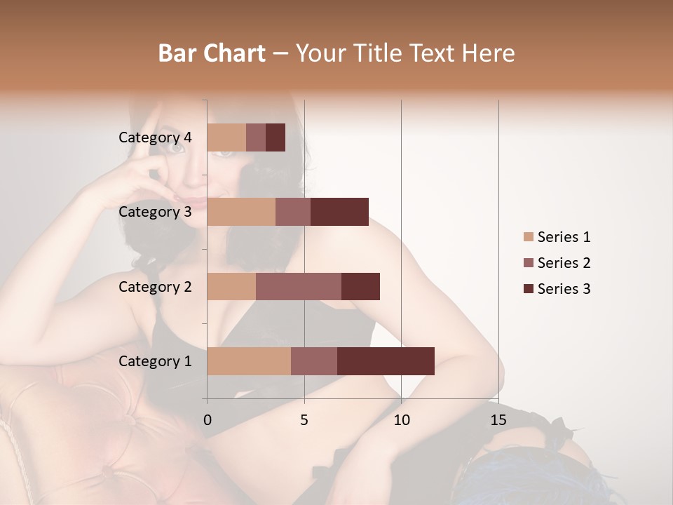 Stockings Pouting Suspenders PowerPoint Template