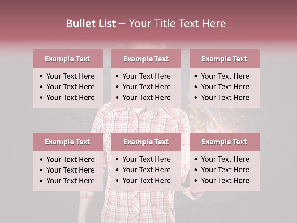 Junge Probleme Laptop PowerPoint Template