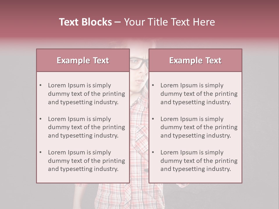 Junge Probleme Laptop PowerPoint Template