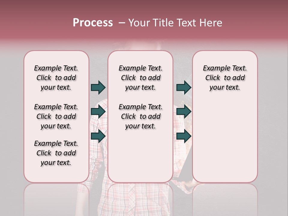 Junge Probleme Laptop PowerPoint Template