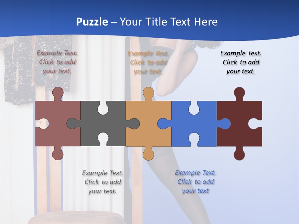 Retro Glamour Sensuality PowerPoint Template